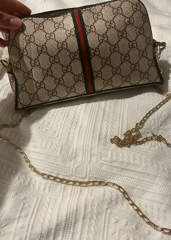 Zincir Detaylı Kahverengi Parisian Kadın Çanta - Görsel 3