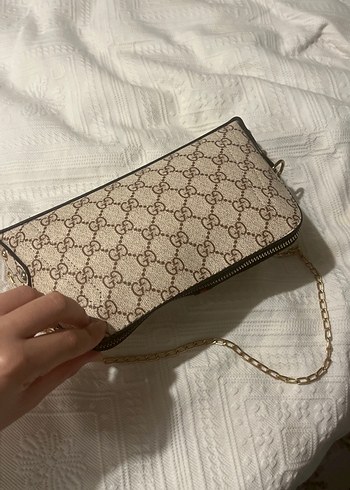 Zincir Detaylı Kahverengi Parisian Kadın Çanta - Görsel 2