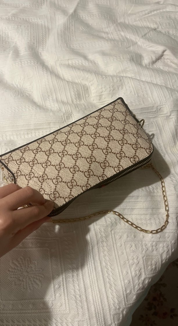 Zincir Detaylı Kahverengi Parisian Kadın Çanta - Görsel 2