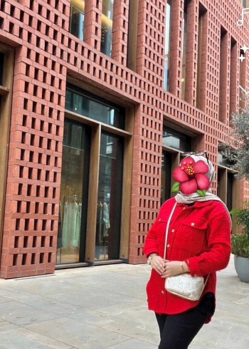 Kırmızı Düğmeli tuvit gömlek - Görsel 2