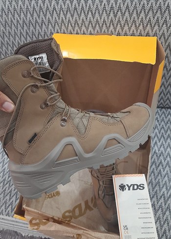 Kamuflaj Desenli Bağcıklı Erkek Outdoor Botları - Görsel 2