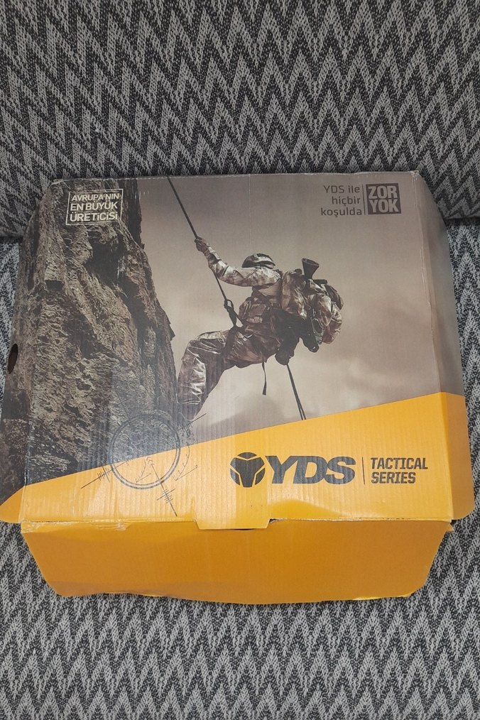 Kamuflaj Desenli Bağcıklı Erkek Outdoor Botları - Görsel 3