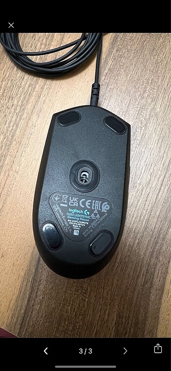 Logitech Logitech oyuncu mause