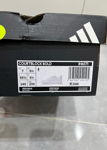 38 Beden beyaz Renk Adidas Grandcourt Beyaz Kadın Sneakers