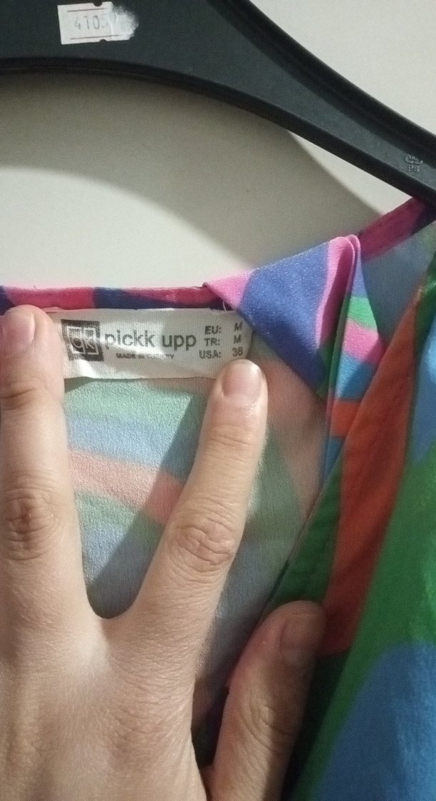 Renkli Tie-Dye Mini Bohem Kadın Elbise - Görsel 5