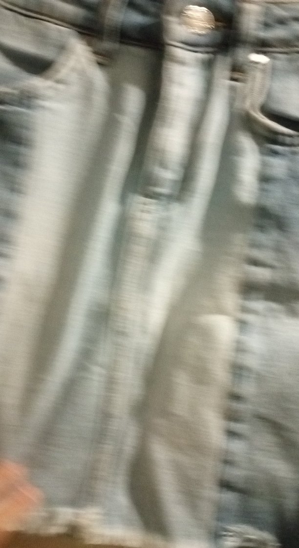 Mavi Bağcıklı Kısa Denim Etek - Görsel 5