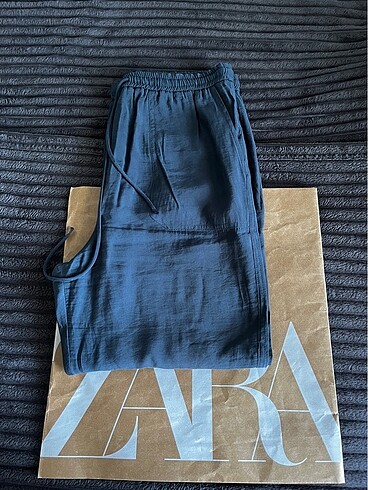 Keten pant zara