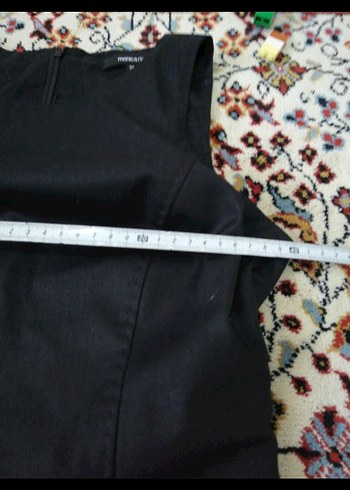 Siyah Midi Monica Ricci Kolsuz, Drapeli - Görsel 5