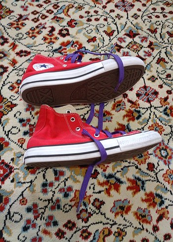 Renkli Bağcıklı çocuk Spor Ayakkabısı - Görsel 2