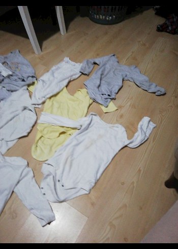 hello baby. 9 adet çıtçıtlı zıbın. 9/12 ay. - Görsel 3