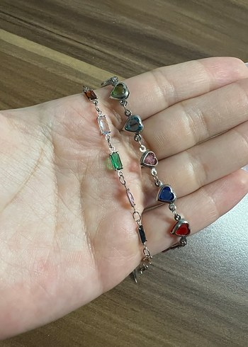 Renkli Boncuklu Kadın Bileklik - Görsel 2