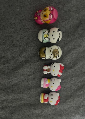 Hello kitty figür ve hacıyatmaz - Görsel 2