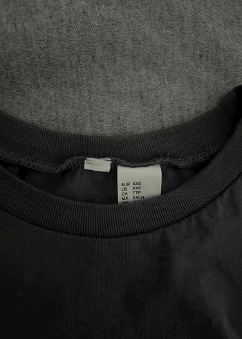 Siyah Kadın Kısa Kollu Basic Tişört - Görsel 2