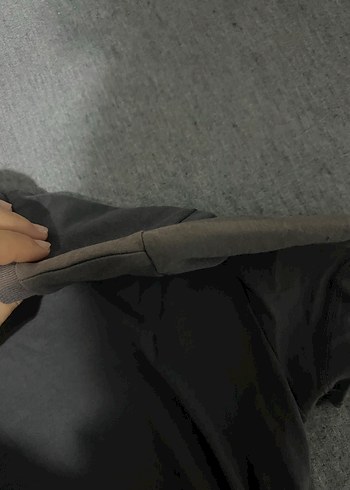 Siyah Kadın Kısa Kollu Basic Tişört - Görsel 4