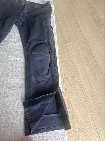 Erkek - kanvas tipi motorcu pantalon - Görsel 2