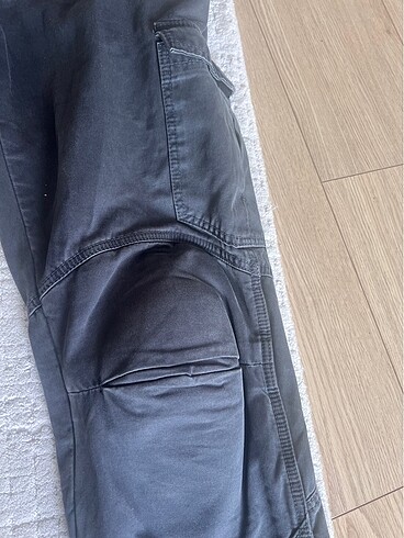 Erkek - kanvas tipi motorcu pantalon - Görsel 3