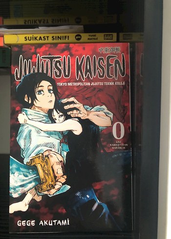 Jujutsu kaisen manga 0-7 cilt