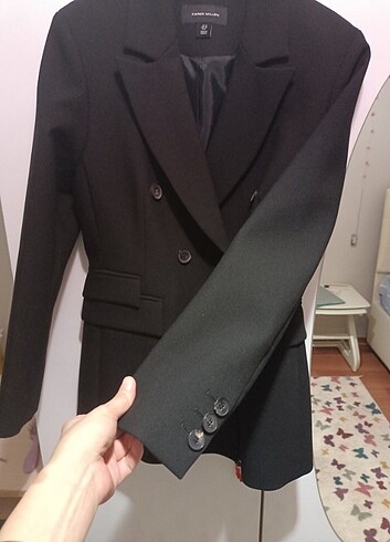 38 Beden siyah Renk Blazer ceket 