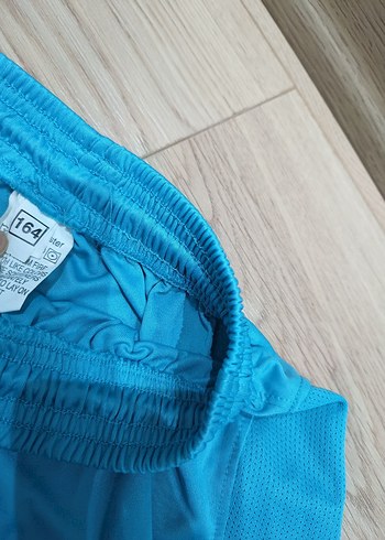 Mavi Rahat Kesim Mini Şort - Görsel 2