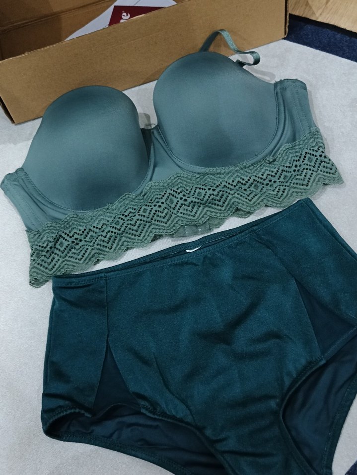 Kadın Turkuaz Yüksek Bel Bikini Altı - Görsel 5