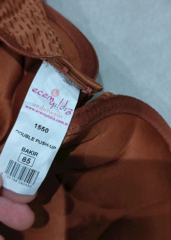 Parlak Kahverengi Sütyen - Görsel 3