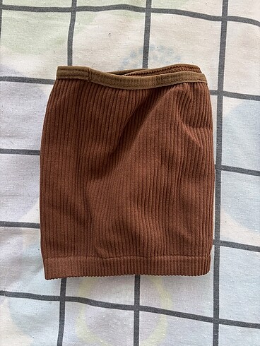 xs Beden Straplez crop