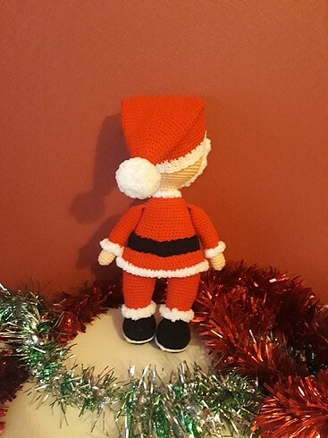  Beden Renk amigurumi noel baba