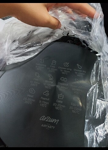 Beden Renk Arzum airfryer