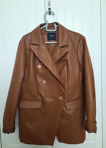 Deri Blazer Ceket
