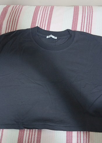 Siyah Kadın Basic Tişört - Görsel 4