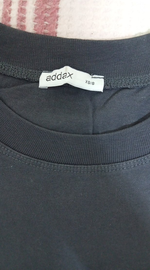 Siyah Kadın Basic Tişört - Görsel 3