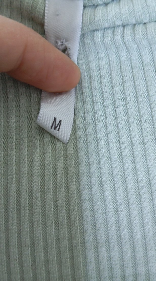 Yeşil Kısa Kollu Fitilli Tişört - Görsel 3