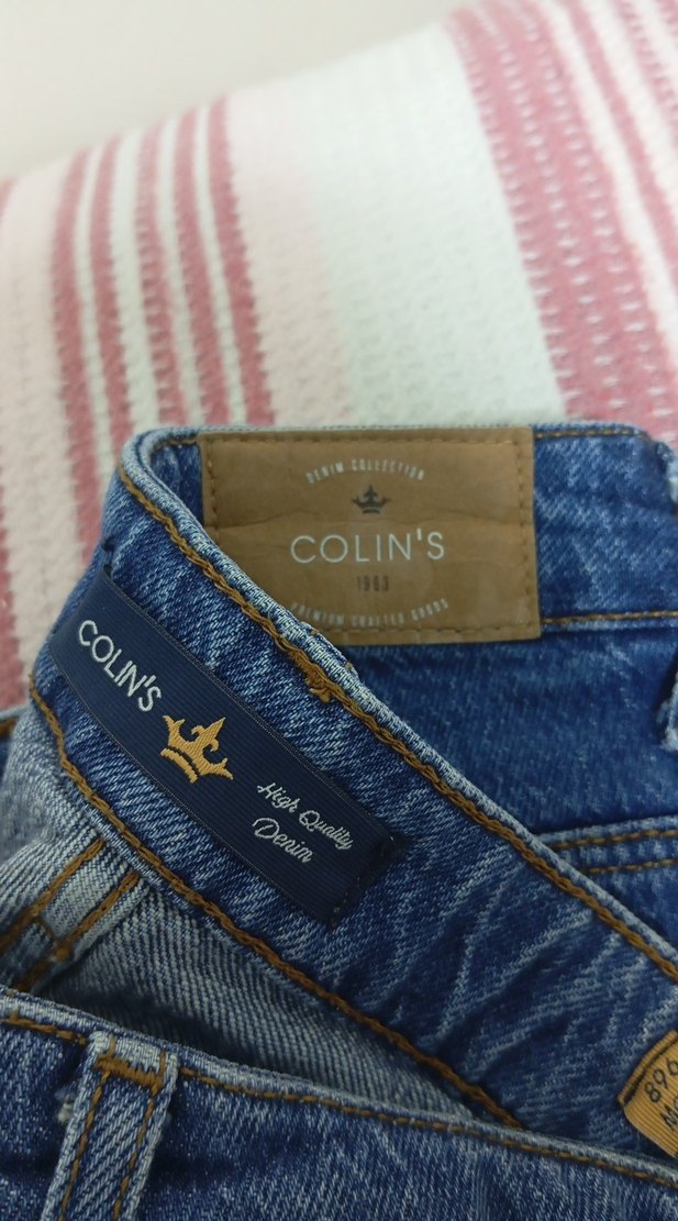 Kadın Mavi Normal Boy Denim Pantolon - Görsel 3