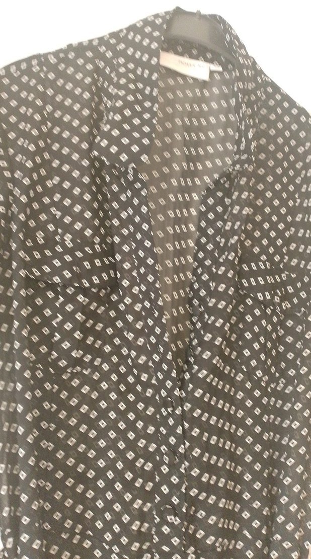 Siyah Puantiyeli Uzun Bohem Elbise - Görsel 2