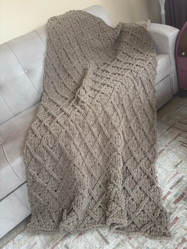 Baklava model puffy battaniye - Görsel 4