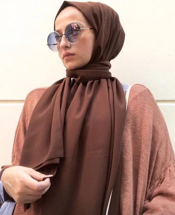 Medine Ipegi Kahverengi Sal