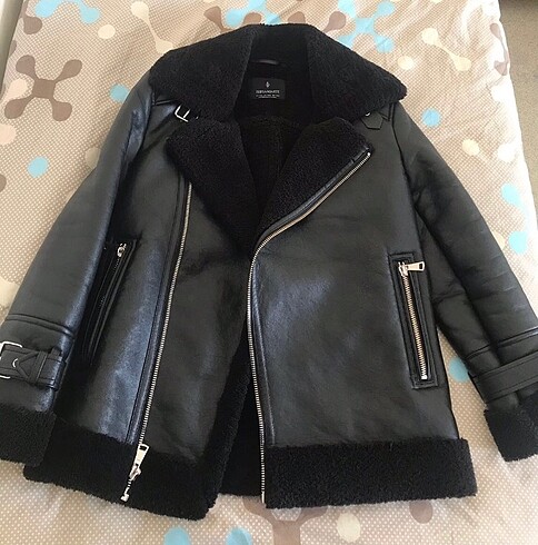 xs Beden Stradivarius biker ceket