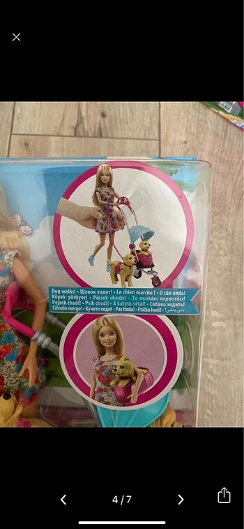 Beden Renk Barbie ve köpekleri