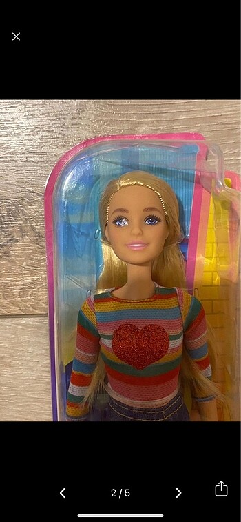 Barbie malibu bebeği