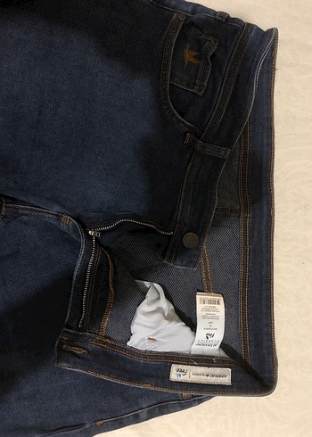 34 Beden kahverengi Renk Erkek Denim Pantolon altınyıldız