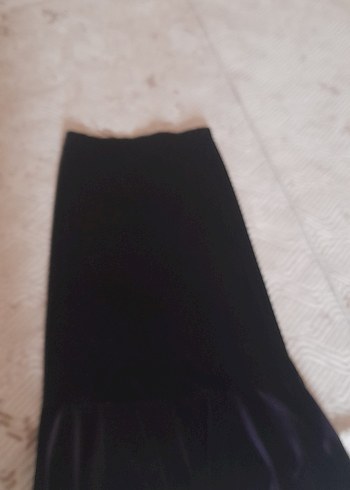 Kadın Mor Uzun Drapeli Gotik Etek - Görsel 8