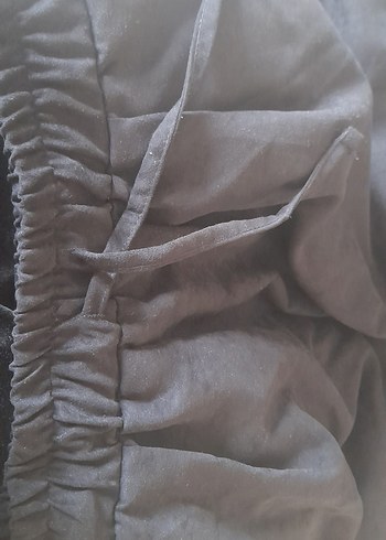 Siyah Uzun Süet Salaş Etek - Görsel 6