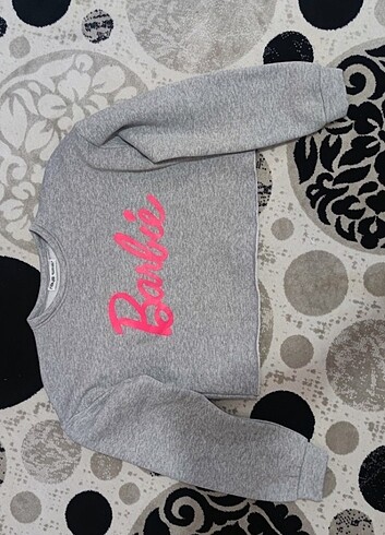 İçi şardonlu Crop Sweat