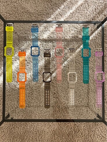 Apple Watch Şeffaf tank kordon