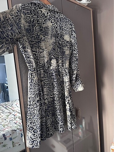 s Beden çeşitli Renk Zara leopar desenli elbise