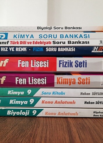 9. sınıf test kitabı