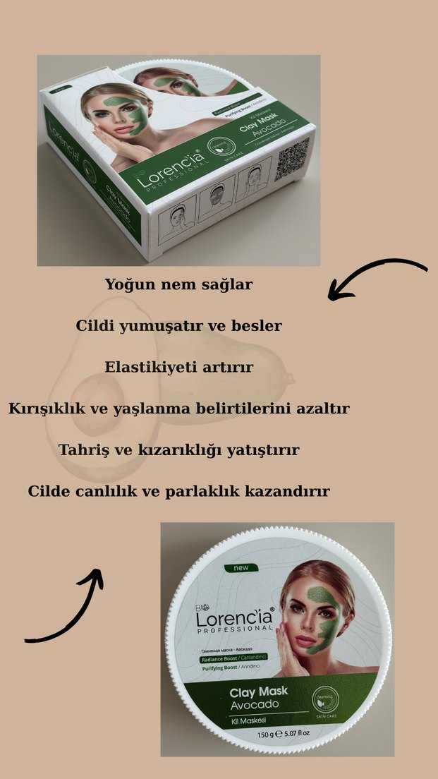 Lorencia Avokado Kil Maskesi - Görsel 2