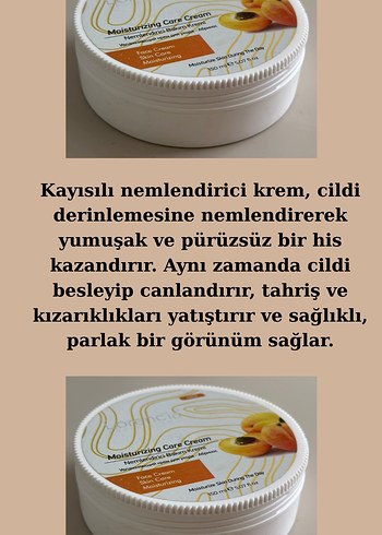 Lorencia Kayısı Özlü Nemlendirici Yüz Kremi - Görsel 4