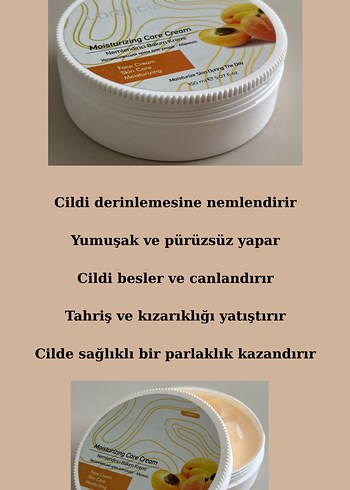 Lorencia Kayısı Özlü Nemlendirici Yüz Kremi - Görsel 2