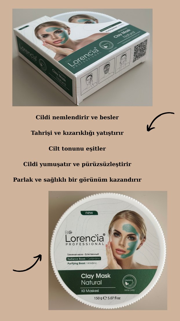 Lorencia Doğal Kil Maskesi - Görsel 2